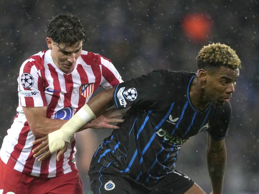 Onyedika nominated for Club Brugge’s February player of the month