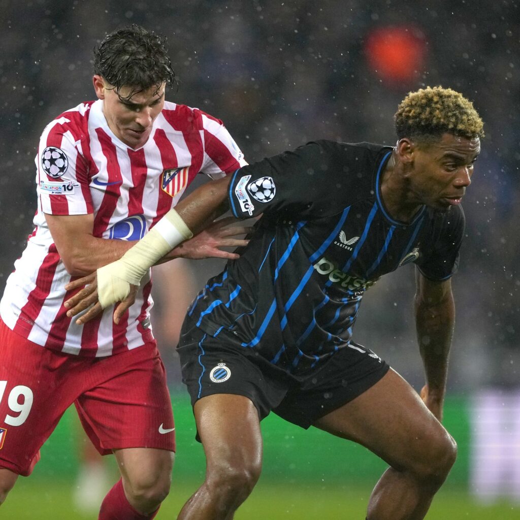 Champions League: Lookman, Onyedika score as Club Brugge fight back to secure 3-3 draw against Atletico