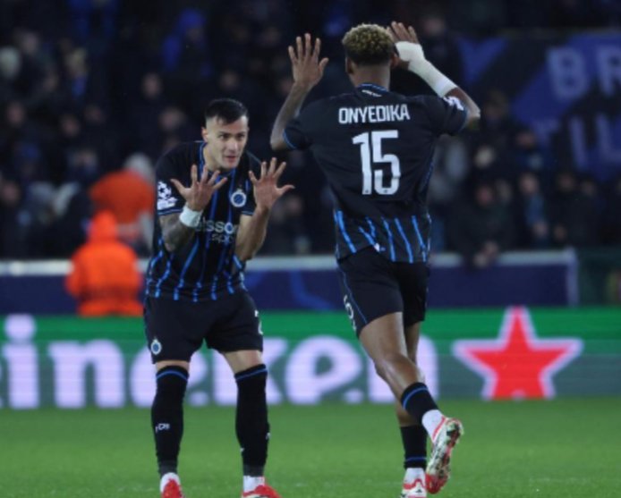 Onyedika nominated for Club Brugge’s February player of the month