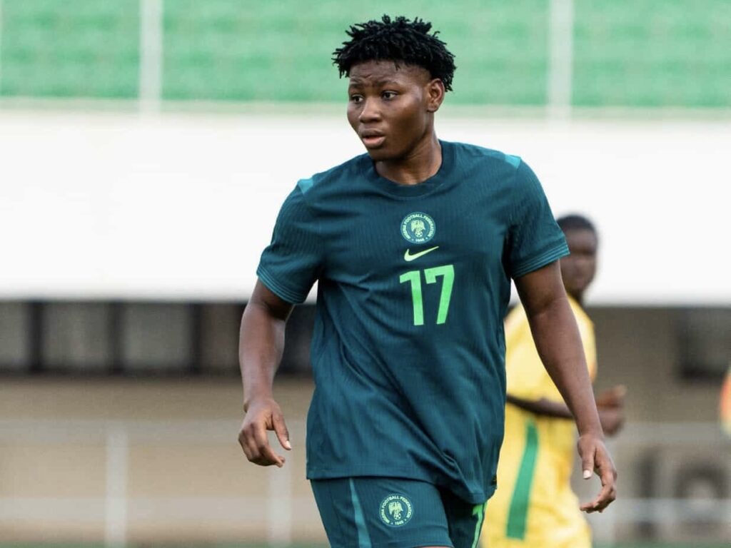 Madugu includes Nnadozie, Ajibade, Okoronkwo in 25-player Falcons’ squad for Cameroon friendly, Oshoala excluded 39 Madugu includes Nnadozie, Ajibade, Okoronkwo in 25-player Falcons’ squad for Cameroon friendly, Oshoala excluded