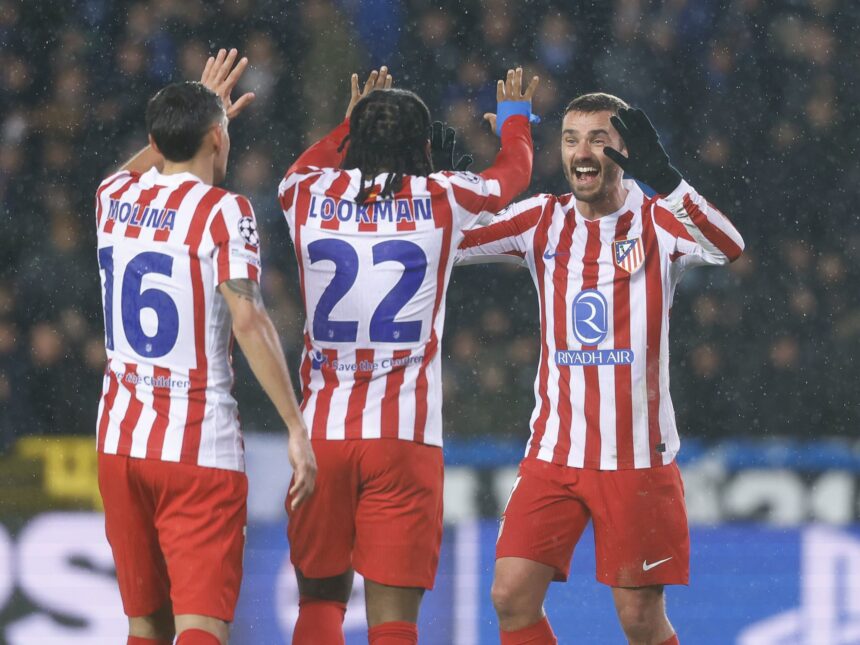 Lookman delighted with Atletico Champions League debut, sets sights on decisive second leg