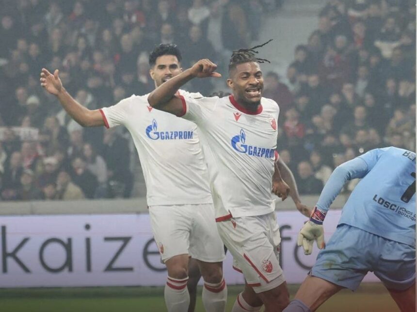Europa League: Franklin Uchenna nets winner to help Red Star Belgrade defeat Lille 1-0