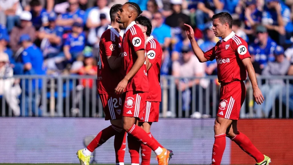 Akor Adams provides assist to help Sevilla claim 1-0 victory over Getafe
