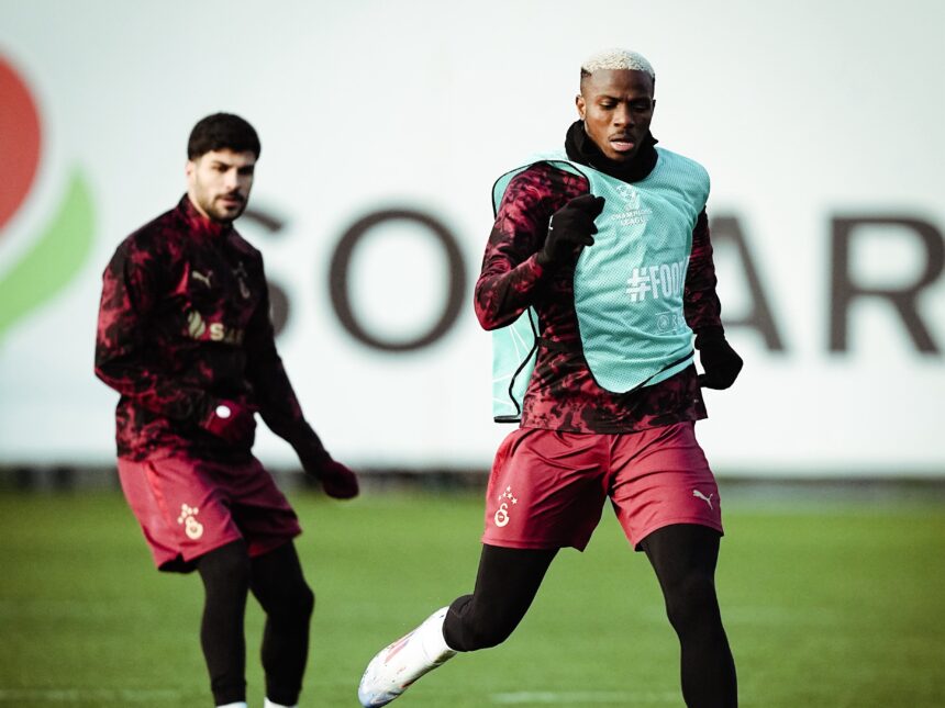 Osimhen returns to Galatasaray training ahead of Champions League clash against Juventus