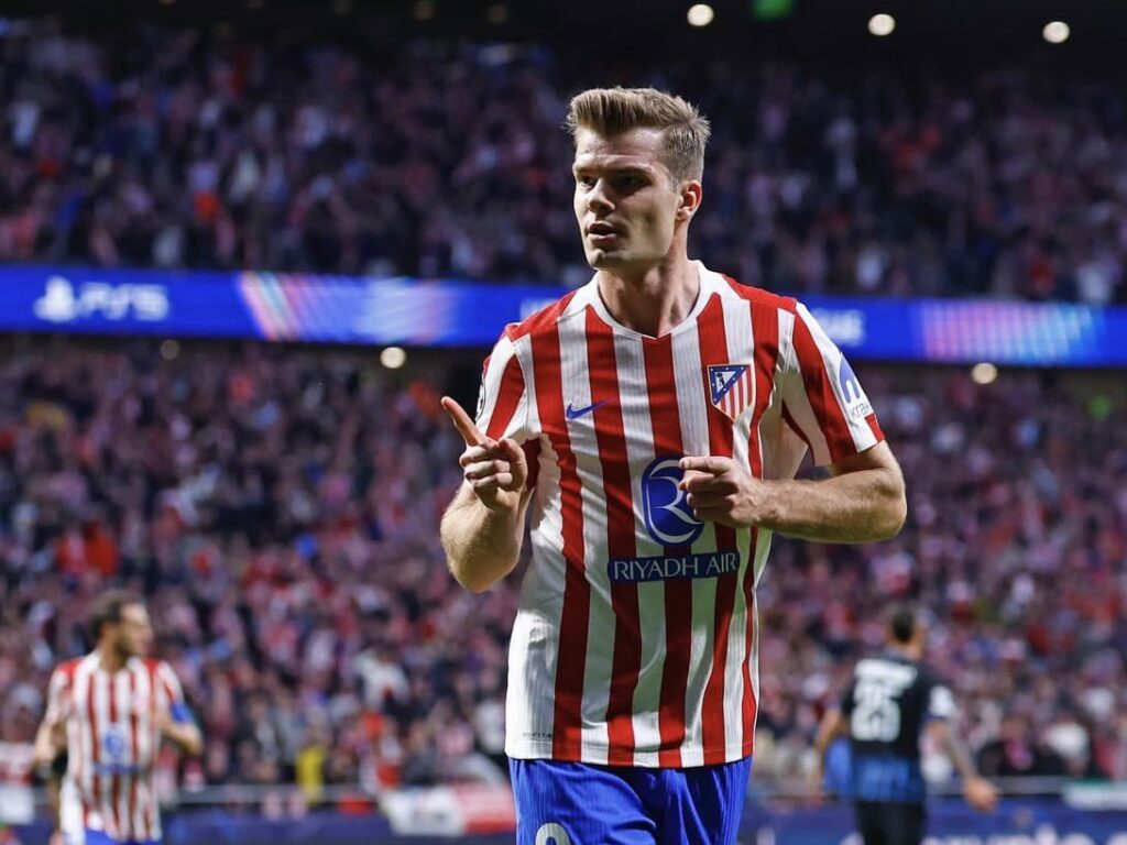 Lookman provides assist as Atletico thrash Club Brugge 4-1 to qualify for Champions League round of 16