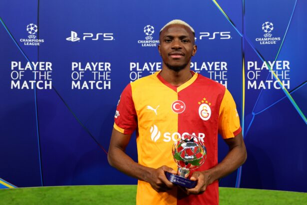 Victor Osimhen named Man of The Match against Juventus