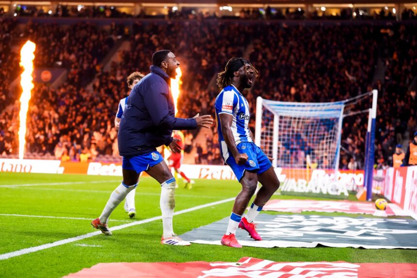 Terem Moffi scores first Porto goal in 3-1 victory over Arouca