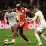 Victor Osimhen in action for Galatasaray