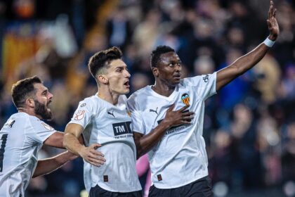 Sadiq Umar scores own goal, nets first goal of the season in Valencia’s 2-1 Copa del Rey loss to Athletic Bilbao