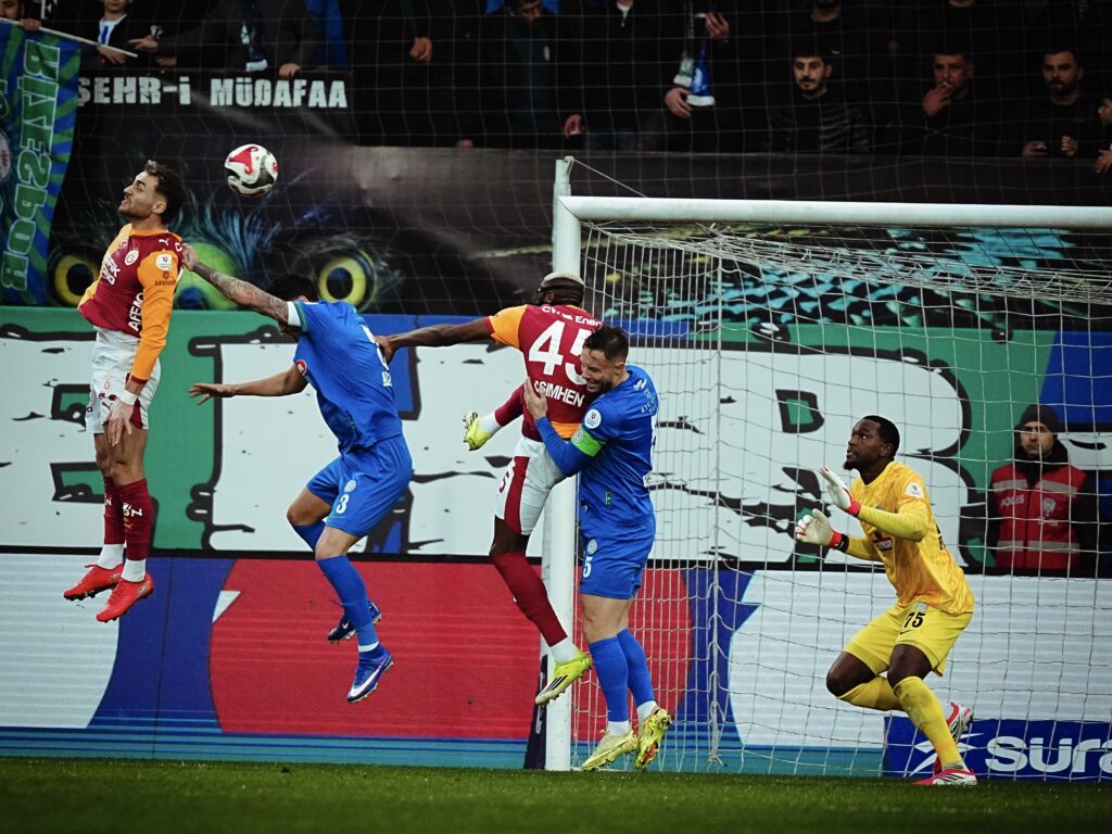 Osimhen scores 15th goal of the season as Galatasaray secure 3-0 victory over Rizespor
