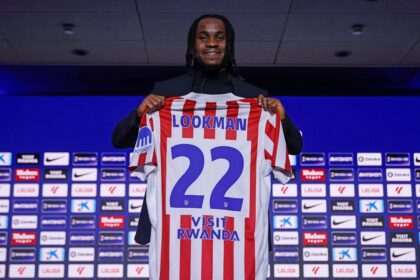 Ademola Lookman to wear No. 22 at Atlético Madrid