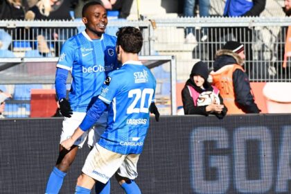 Yira Sor on target in Genk's 2–0 win over Anderlecht
