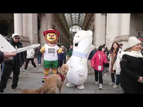 Mascots Ayo and Tina showcase the Olympic spirit in Milan 37 Mascots Ayo and Tina showcase the Olympic spirit in Milan