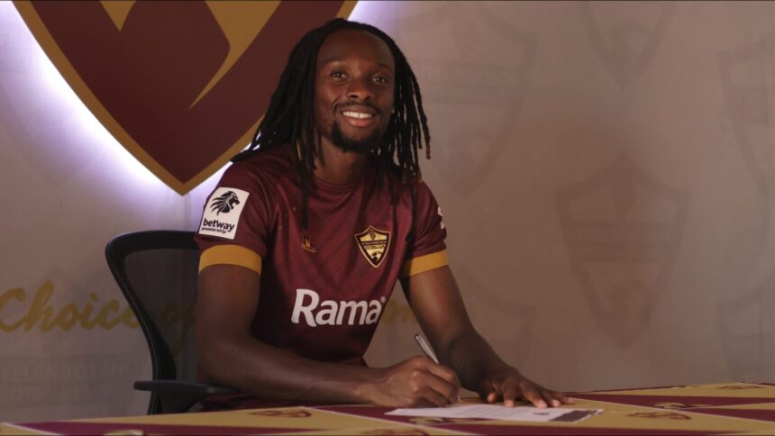 Olisa Ndah joins Stellenbosch FC on free transfer