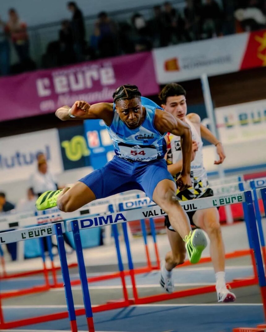 Nigerian teen sensation Jared Ejiasian breaks U-18 60mH world record in France