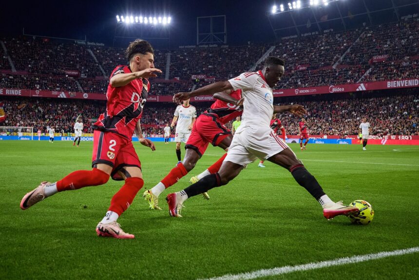 Nigerian players make impact across Europe in busy weekend of club football 37 Akor Adams in action against Rayo Vallecano