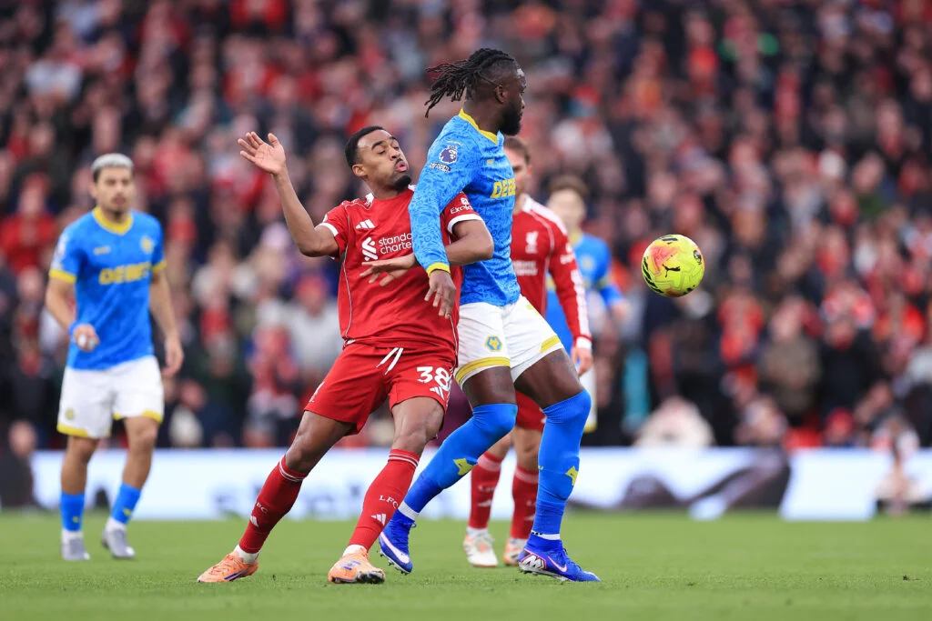 Arokodare’s Wolves ready for Liverpool test at Molineux 38 Tolu Arokodare in action against Liverpool in December 2025