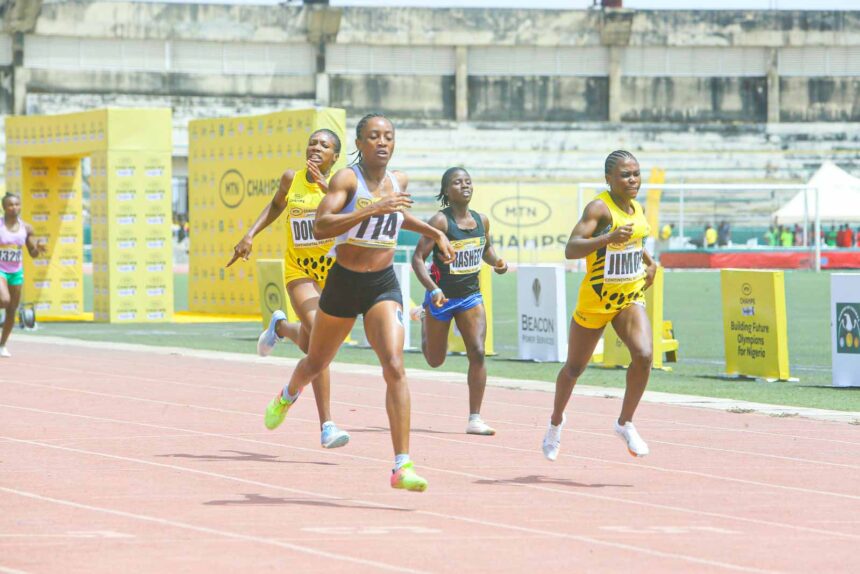Athletes shine in 100m, 400m on Day 1 of MTN CHAMPS Continental Relays in Jos