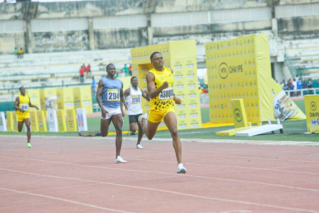 Ezekiel Asuquo tops the men's 400m standings at MOC Champs in Jos