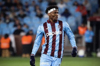 Trabzonspor confirm thigh injury blow for defender Chibuike Nwaiwu