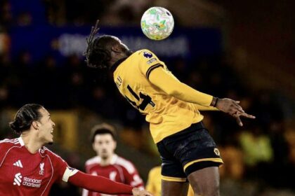 ‘Late but we’ll take it’: Arokodare reacts to Wolves’ victory over Liverpool