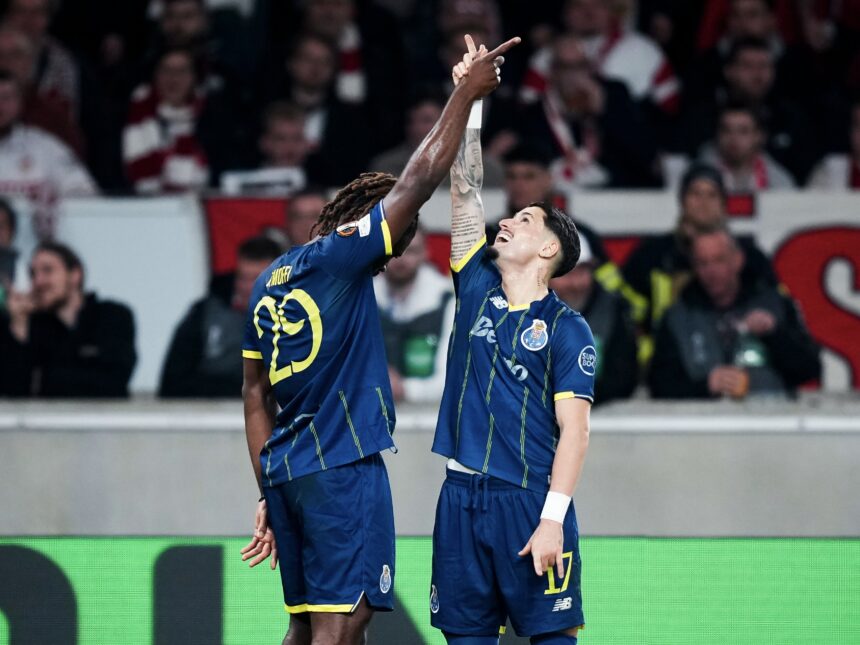 Europa League: Moffi scores, Sanusi provides assist as Porto secure 2-1 win over Stuttgart