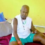 Henry Nwosu on his sick bed