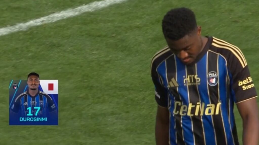Durosinmi receives red but Pisa defeat Cagliari to end 17-game winless run