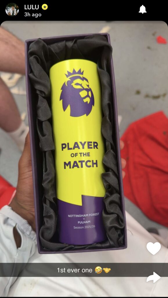 Aina wins first ever Premier League POTM award for standout performance in Fulham draw