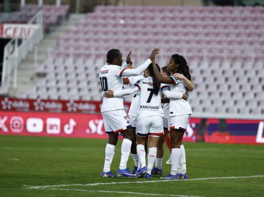 Echegini brace sends PSG Féminine into Coupe de France semifinals