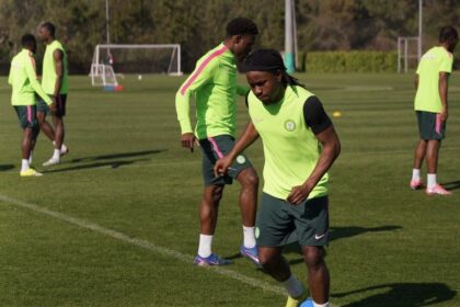 Chelle names strong starting lineup for Super Eagles friendly against Iran