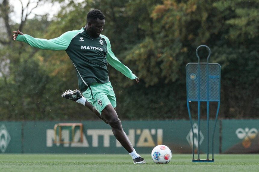 Boniface returns to Werder Bremen after rehabilitation at Leverkusen