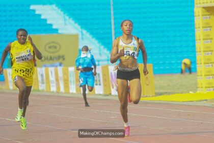 Ezechukwu hits World U20 Champs standard as several athletes impress on Day 1 of MTN CHAMPS Calabar