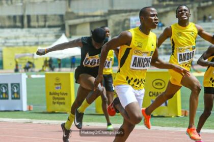 Ezechukwu clocks African Outdoor Lead over 200m as MTN CHAMPS Jos ends in style