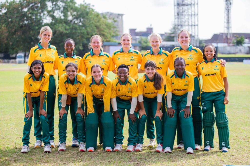 Lucky Piety shines as Nigeria edge South Africa in super over thriller, Zimbabwe smash record in Lagos 39 South Africa U-19 women's cricket national team