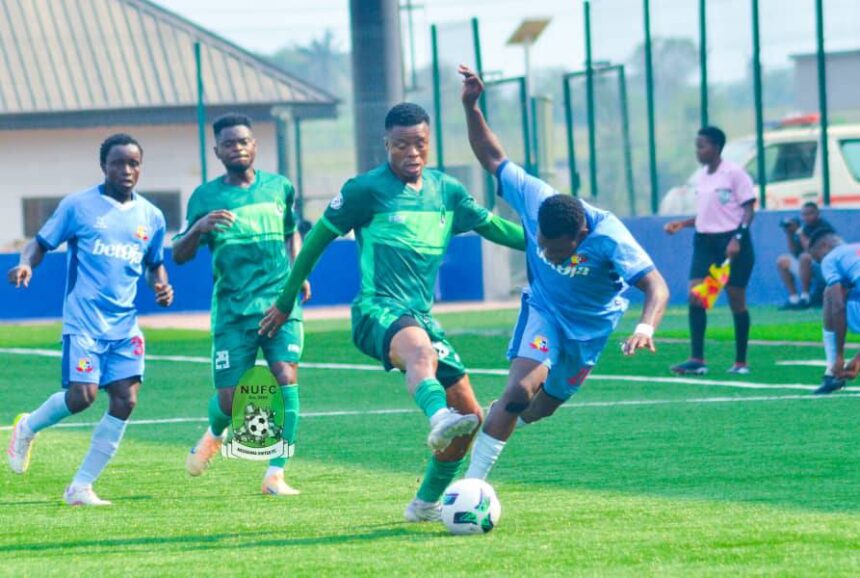 NPFL title race blown wide open as Rivers United stumble in Lafia 37 NPFL title race blown wide open as Rivers United stumble in Lafia
