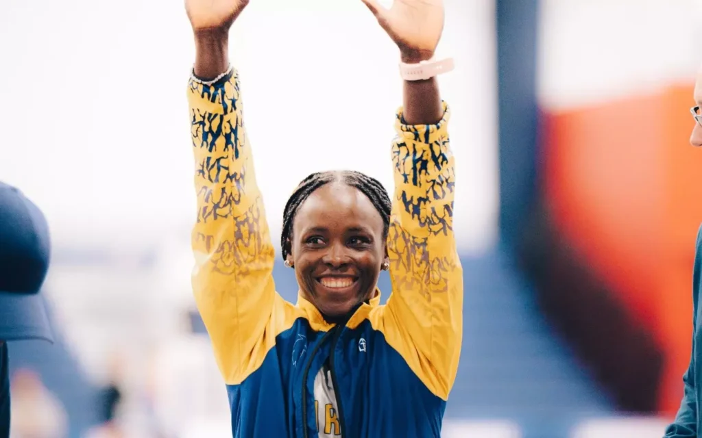 Nigerian athlete Blessing Ogundiran