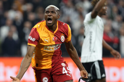 Osimhen scores winner as 10-man Galatasaray beat Besiktas 1–0