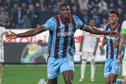 Onuachu fires Trabzonspor past Rizespor, extends scoring run to 8 games