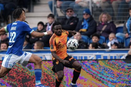 Moses Simon makes 200th Ligue 1 appearance in Paris FC goalless draw with Strasbourg