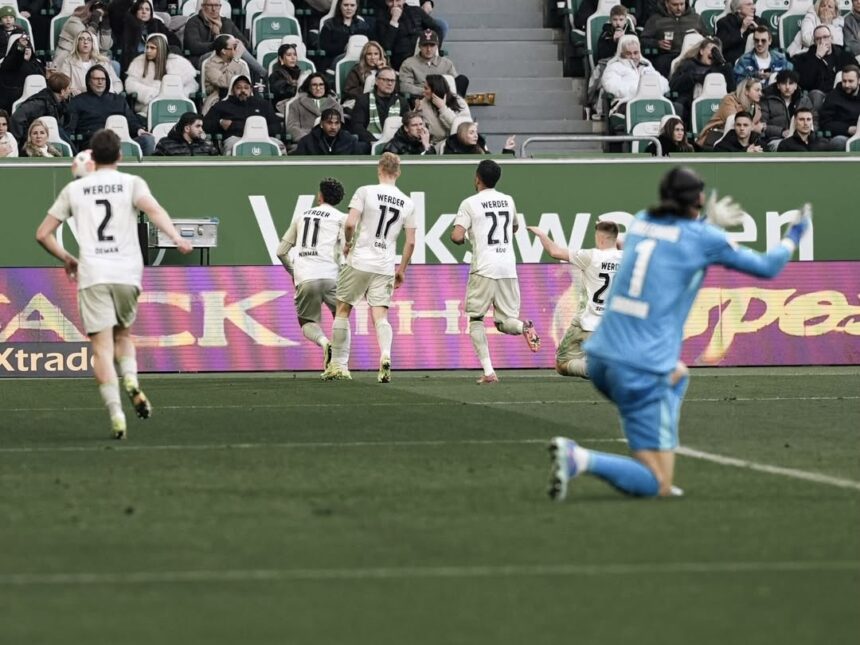 Felix Agu’s assist helps Werder Bremen secure crucial 1-0 win over Wolfsburg