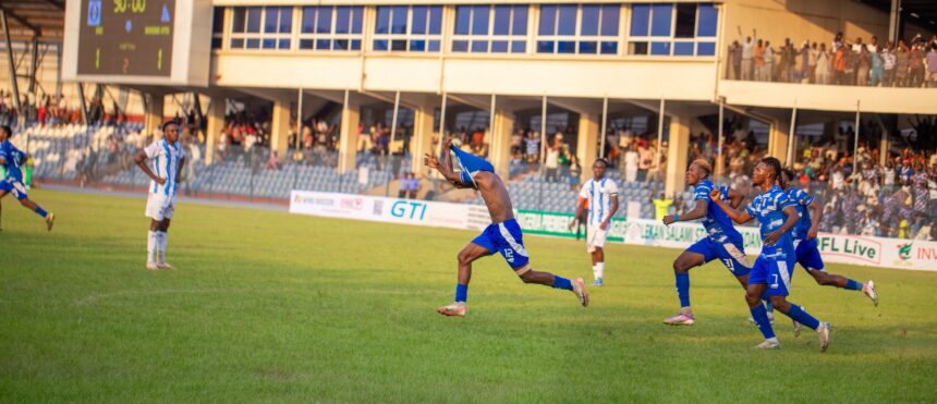 Stoppage-time drama as Shooting Stars edge Rivers United 2–1