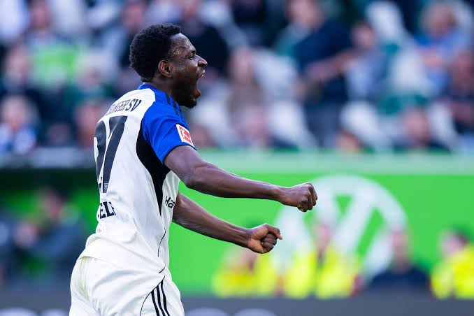 Otele scores first Bundesliga goal after Super Eagles call-up