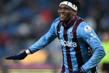 Super Eagles debutant Nwaiwu reacts after Nigeria’s win against Iran