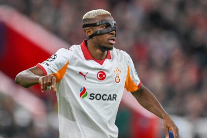 ‎Buruk provides Osimhen injury update after Champions League exit