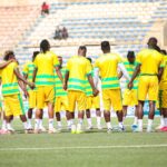 Plateau United players before their game against Barau FC