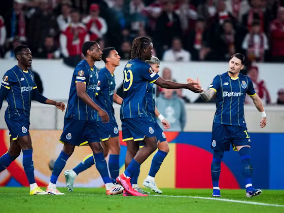 Super Eagles stars help FC Porto reach Europa League quarter-final with 2-0 win over Stuttgart
