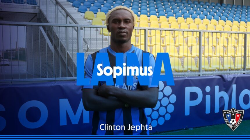 Clinton Jephta joins FC Inter Turku on loan deal