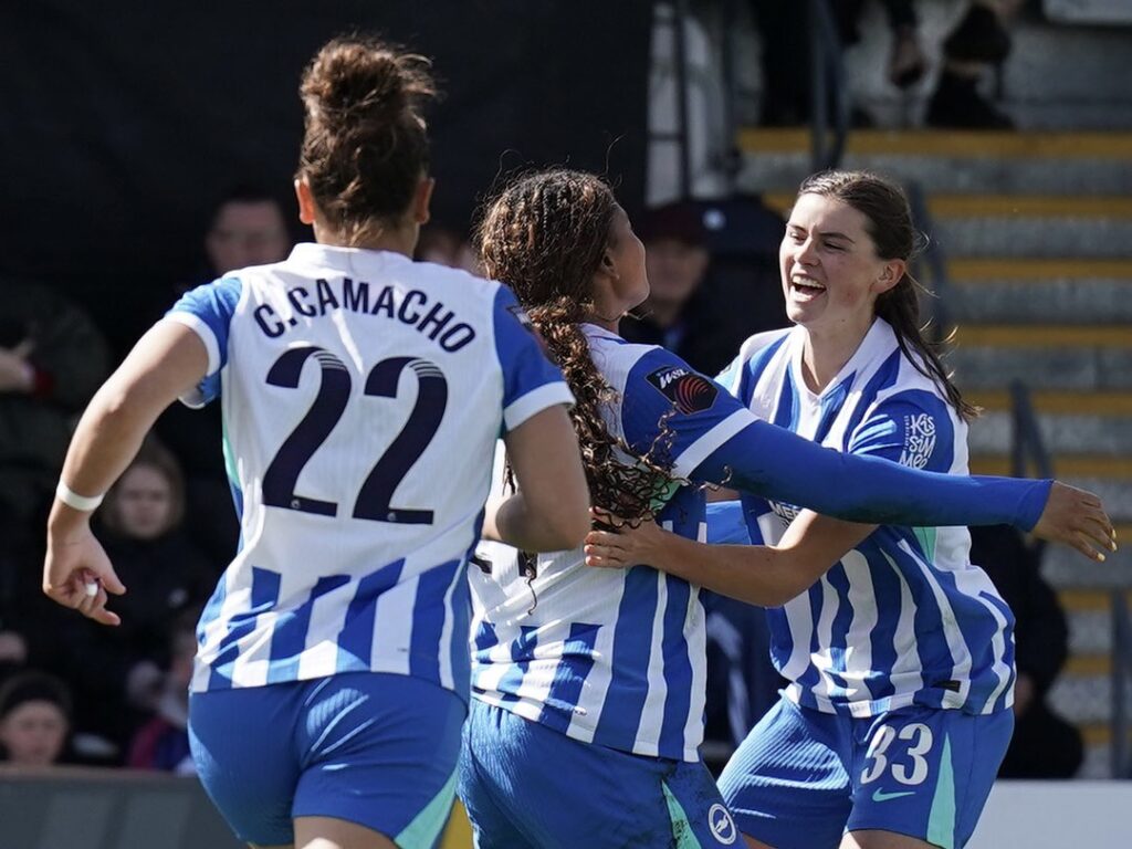 Women’s FA Cup: Nnadozie keeps third straight clean sheet as Brighton defeat Arsenal 2-0 to qualify for semifinal 38 Women’s FA Cup: Nnadozie keeps third straight clean sheet as Brighton defeat Arsenal 2-0 to qualify for semifinal
