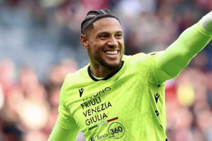 Maduka Okoye keeps third straight clean sheet as Udinese thrash AC Milan 3-0